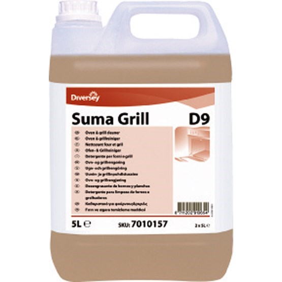 Suma Grill D9 - OVEN  GRILL CLEANER 2X5L