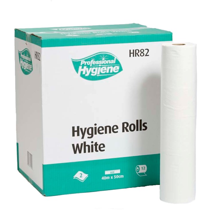 HYGIENE ROLL 2PLY WHITE 20