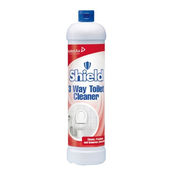 SHIELD 3 WAY TOILET CLEANER AND DESCALER 12X1LTR  