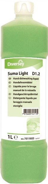 Suma Light D1.2 Manual Dishwash 1ltr 6