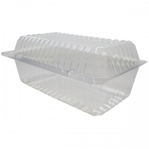 1lb Cake Container - RPET 235x203x85mm