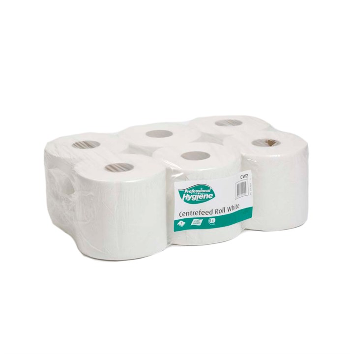 CENTREFEED ROLL 2 PLY WHITE