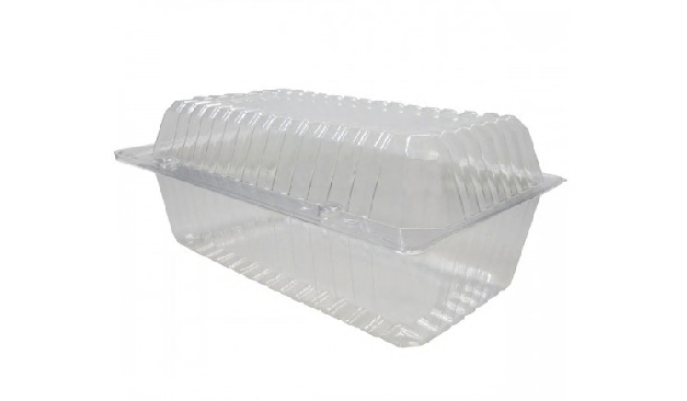 1lb Cake Container - RPET 235x203x85mm