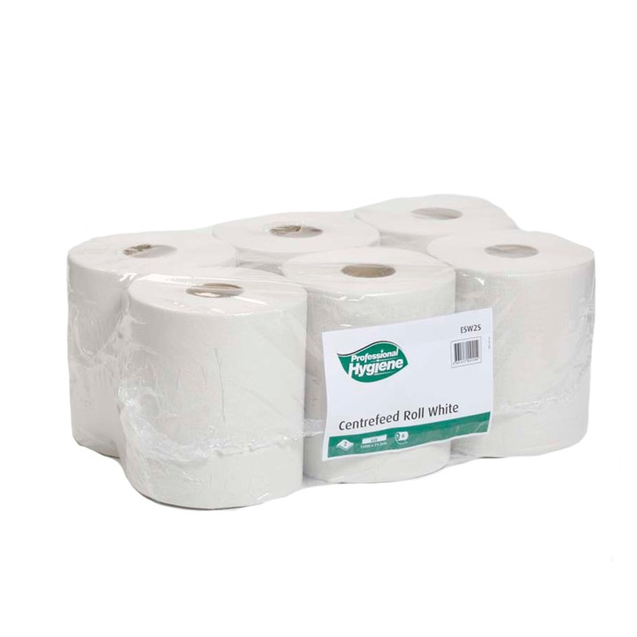 CENTREFEED WHITE 2PLY 467 SHEETS