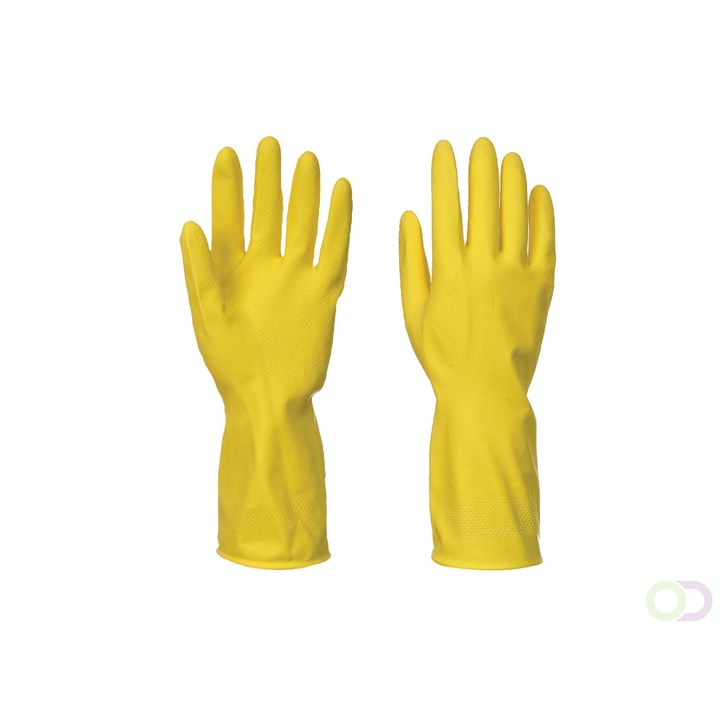 HOUSE HOLD GLOVES YELLOW - PAIR
