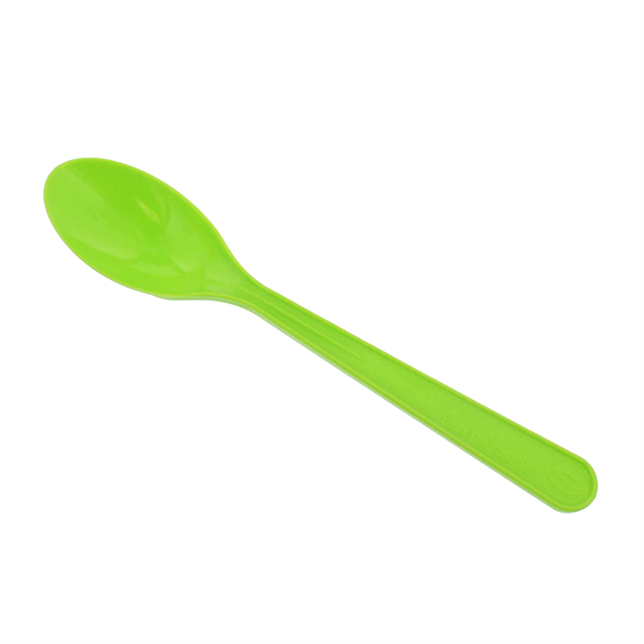 GREEN leaf Reusable spoon 