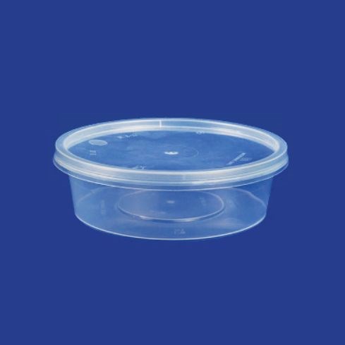 8oz Microwave Container with Lid 500s