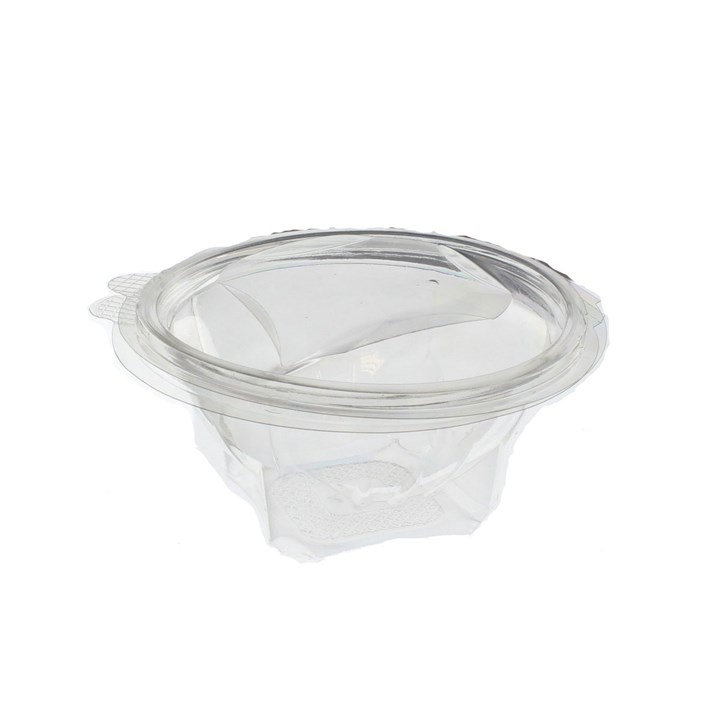 ROUND SALAD CONTAINER 375CC (L)155mm (W)156mm (H)55mm
