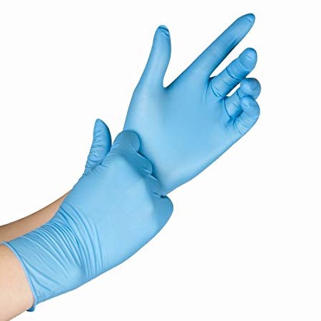 Professional Hygiene Nitrile Blue Powder Free Gloves Small