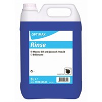 OPTIMAX RINSE - Machine Dish and Glass wash rinse aid 2x5ltr