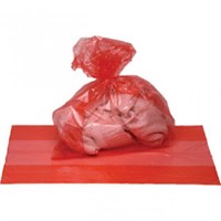 Red Alginate Bags Laundry with soluble strip 450x700x950 200