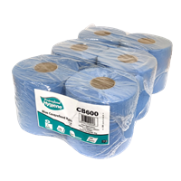 centrefeed blue 2ply 600 sheets