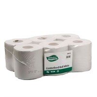 CENTREFEED WHITE 1PLY CONTINUOUS ROLL