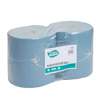 INDUSTRIAL ROLL 2PLY BLUE