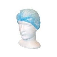 Hairnets Blue heavy grade on a ring 2x50