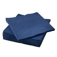 Ooops Dark Blue napkin 2ply 33x33 1/4 fold