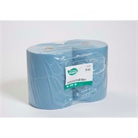 INDUSTRIAL ROLL 2PLY BLUE