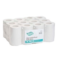 MINI CENTREFEED WHITE 1PLY 351 SHEETS