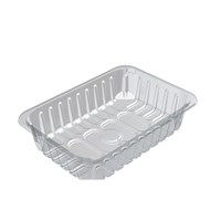 D13-65 CLEAR PADDED TRAY (L)238 (W)166 (H)65