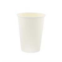 WHITE 4OZ SINGLE WALL COMPOSTABLE CUP