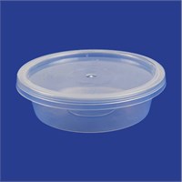 2oz Clear Microwave Container with Lid 