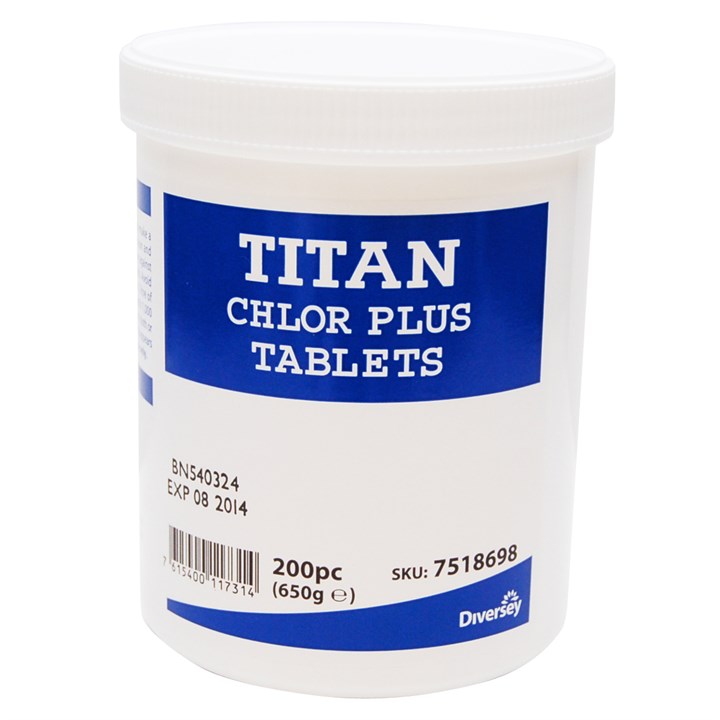 Titan Chlor PlusTabs 6x200