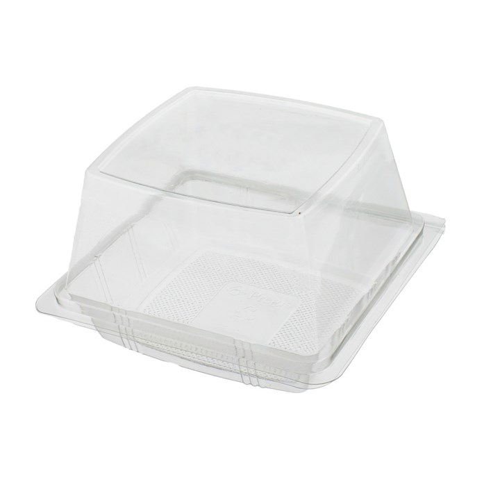 DEEP SINGLE CRUSTY ROLL CONTAINER (L)275.2 (W)139.4 (H)66.3mm