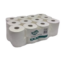 CAROUSEL TOILET ROLL 2PLY 400 SHEETS