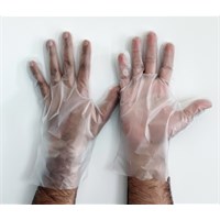Synthetic Silky CLEAR Powder Free gloves Medium 200